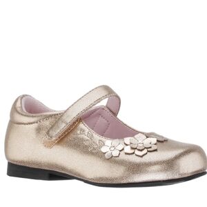 NINA Elodee Gold Platino Maryjane Dress Shoe Toddler Size 12  NWT